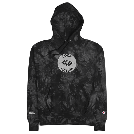 Loop Fiction Champion tie-dye hoodie